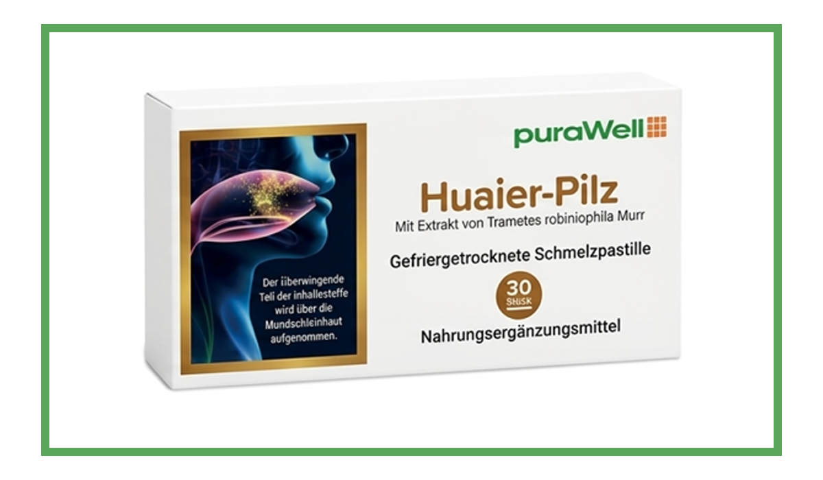 Huaier-Pilz Schmelzpastillen (30 Stück)