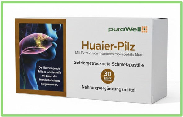 Huaier-Pilz Schmelzpastillen (30 Stück)