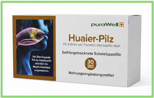 Huaier-Pilz Schmelzpastillen (30 Stück)